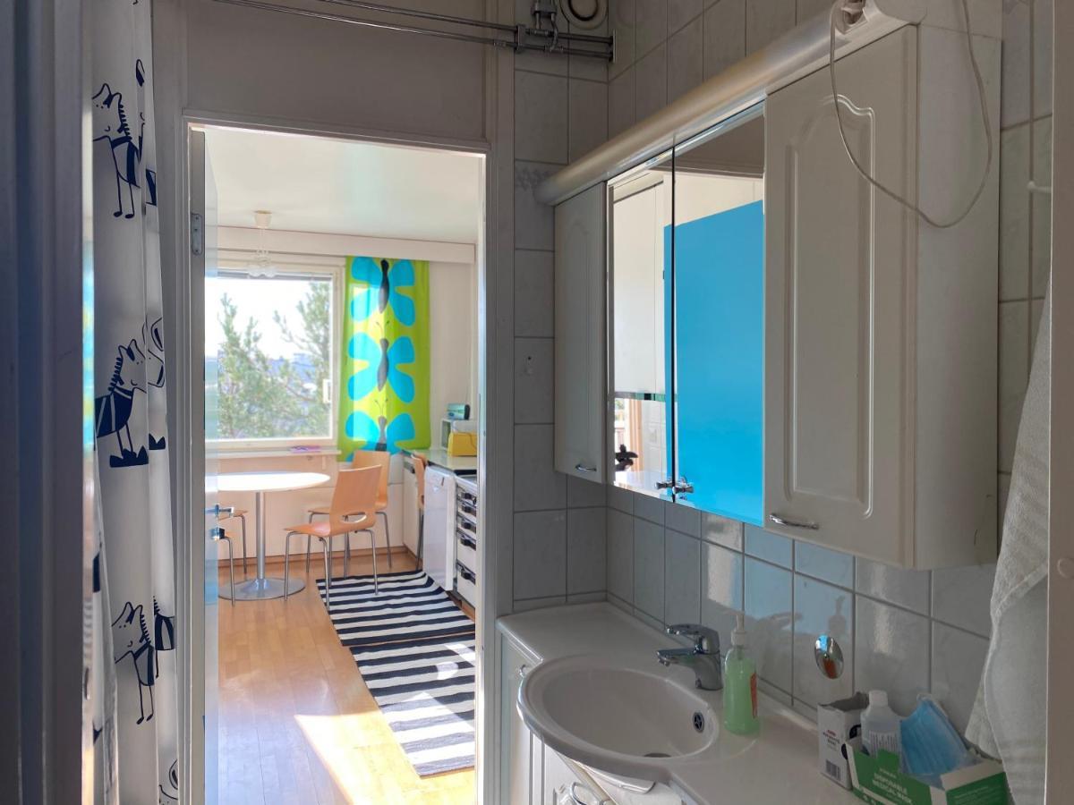 Apartamento Iso Kolmio Ydinkeskustassa 1-6 Hloe Ilm.Parkit Oulu Exterior foto